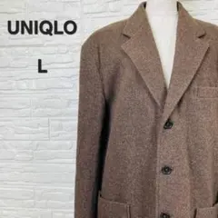 UNIQLO ユニクロ オールド ブラウン テーラードジャケット L
