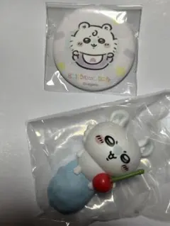 ちいかわ モモンガ2点セット ちいかわBaby缶バッジ、ならぶんです。3