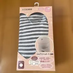 犬印本舗　ふんわりパイルボーダー妊婦帯　Mサイズ