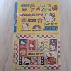 レトロ ハローキティ シールブック　2枚セット 2002年