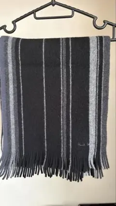 Paul Smith ストライプ ウールマフラー