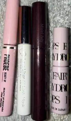 マスカラ　韓国　４点　セット　コスメ　まとめ売り