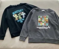 Minecraft 長袖カットソー 2枚セット　150 子供服　キッズ　マイクラ
