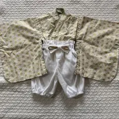 ベビー袴　ハンドメイド　お食い初め　節句　70〜80cm