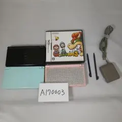 Nintendo DS Lite 本体 3台セット ソフト付き ジャンク