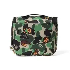 A BATHING APE 迷彩柄 吊るして使える洗面用具ケースのサムネイル