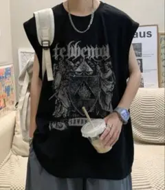ストリートデザインノースリーブ