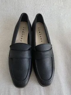 厚底 革靴