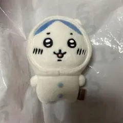 ちいかわ　ちいかわにかぶられたぷちミニマスコット　ハチワレ