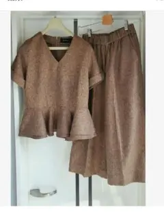 omekashi トップス&パンツセット! 未使用 ペプラム ZARA