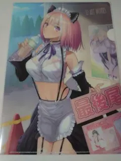 Tony T2 ART WORKS 猫娘 クリアファイル - メルカリ