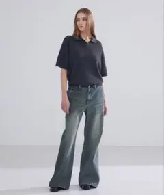 【LUENNA】Semi-flare Denim Pants / デニムパンツ