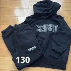 KIDS 裏起毛へビーウェイトスウェットワイドイージーパーカ&パンツ　セット