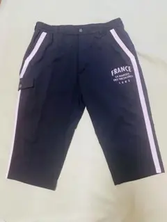 【le coq sporting】サイドストライプハーフパンツ LL