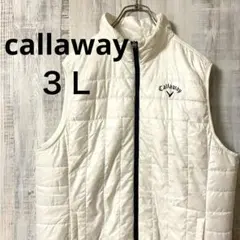 callaway golf 中綿ベスト　ゴルフウェア　大きいサイズ