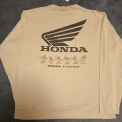 ホンダ モンスターワールド コラボ Tシャツ ロンT バックプリント Lサイズ