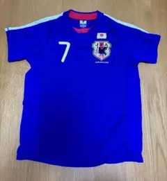 JFA 日本　サッカーウェア 青色 130サイズ 背番号7 遠藤のサムネイル