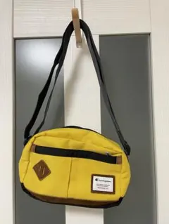 Champion ショルダーバッグ イエロー キャンバス