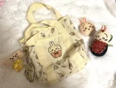 ちいかわ　うさぎ刺繍トートバッグキーホルダーなど　まとめ売り