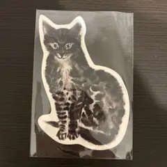 藤田嗣治 猫 ポストカード ハガキ 黒猫のサムネイル