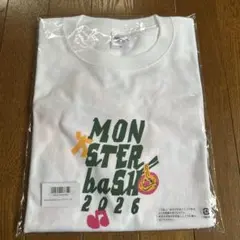MONSTER baSH 2026 Tシャツ ホワイト M