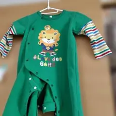 ライオンの可愛い暖かロンパース