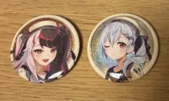 にじさんじ 缶バッジビスケット 葉加瀬冬雪 夜見れな