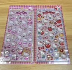 【正規品】ボンボンドロップシール　ハローキティ　第二弾　ピンク　2個セット