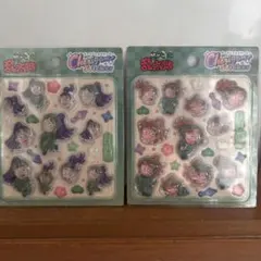 忍たま乱太郎 チェリジェムステッカー 善法寺伊作　中在家長次　立花仙蔵