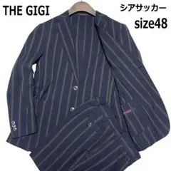 ザジジ THE GIGI DEGAS2 シアサッカーチェック3Bジャケット - メルカリ