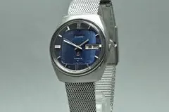 Seiko 1976年 セイコー TYPEⅡ ブルー文字盤【稼動品・電池交換済】