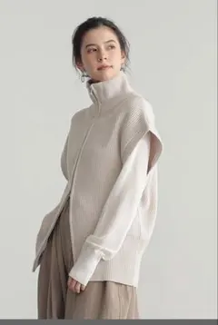 for/c ジップアップベスト