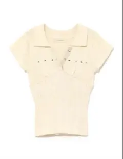 andmary Lindsay logo tops white - メルカリ