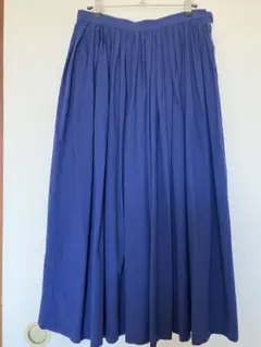 UNIQLO イネス　コットンリネンギャザースカート