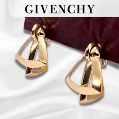 GIVENCHY ジバンシー イヤリング ゴールド 美品 大ぶり ヴィンテージ