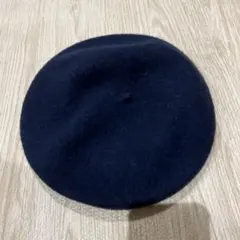 ベレー帽 ネイビー