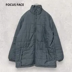 FOCUS FACE 中綿 ジャケット M ダークグレー 防寒 軽量 アウトドア