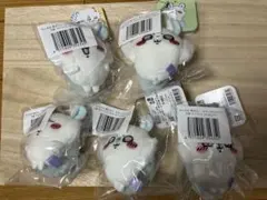 ちいかわ　モモンガだらけくじ　E賞マスコット 3種類　5個セット