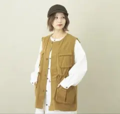 キューブシュガー ミリタリーベスト
