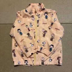 スヌーピー柄　キッズ　ナイロン製ジャンパー　100センチ　お値下げ交渉大歓迎！のサムネイル