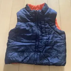 ★used★babyGap リバーシブルダウンベスト 90cm