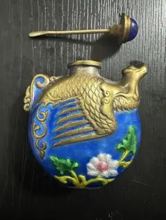 多色エナメル装飾金属工芸品 中東や北アフリカで伝統的な短剣で