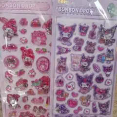 サンリオ BONBON DROP シール クロミ　マイメロ　2個セット