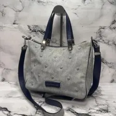 美品)大人気、マークバイマークジェイコブス、2way、デニム、レザー 