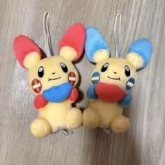 ポケモン TOMY くたポケぬいぐるみ プラスル マイナン 2004年製 - メルカリ