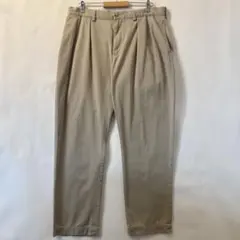 ラルフローレン ツータックチノパンツ ヴィンテージ ラルフ チノパン ベージュ