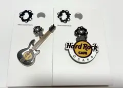 黒ミャクミャクギターピンバッジ ハードロックカフェ限定 ミャクミャク