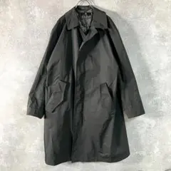 UNIQLO ＋J　ジルサンダーコラボ　ステンカラーコート　長袖　ブラック　無地