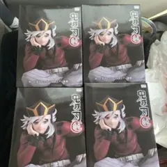 鬼滅の刃 ぬーどるストッパーフィギュア 童磨 4個　　ラウンドワン限定