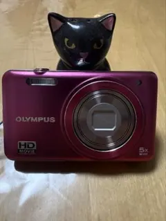 良品 OLYMPUS コンデジVG-130 大人気ピンク♪/1400万画素のサムネイル